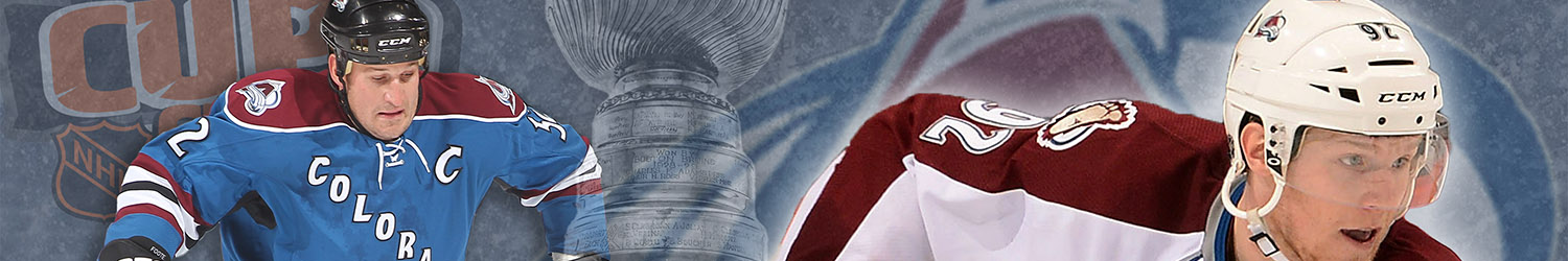 A visual resource for the historical research of Colorado Avalanche NHL game worn or game used hockey jerseys, their characteristics, and the players who have worn them.