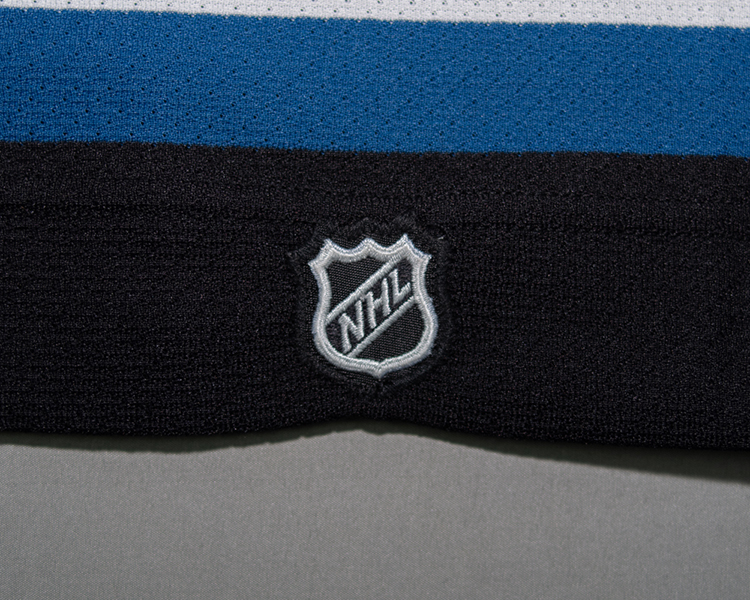 Antti Laaksonen Colorado Avalanche game worn jersey tagging Antti Laaksonen Colorado Avalanche game worn jersey tagging