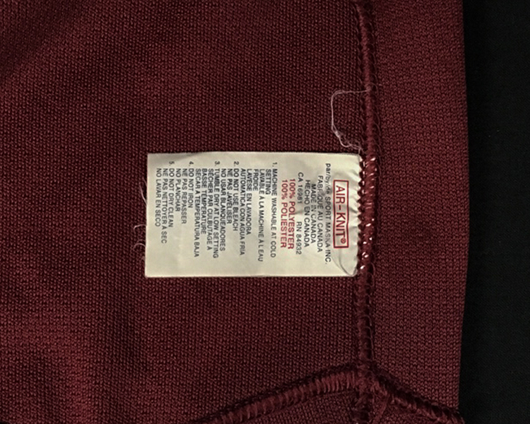 Colorado Avalanche 2005-2006 game worn tagging Colorado Avalanche 2005-2006 game worn tagging
