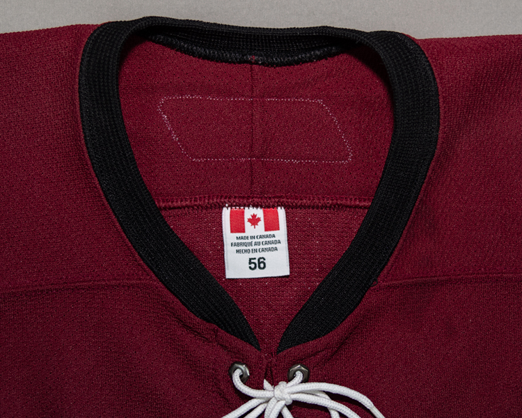 Colorado Avalanche 2005-2006 game worn tagging Colorado Avalanche 2005-2006 game worn tagging