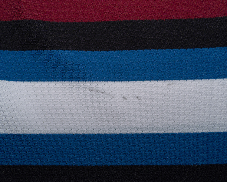 Tyler Arnason Colorado Avalanche game worn jersey tagging Tyler Arnason Colorado Avalanche game worn jersey tagging
