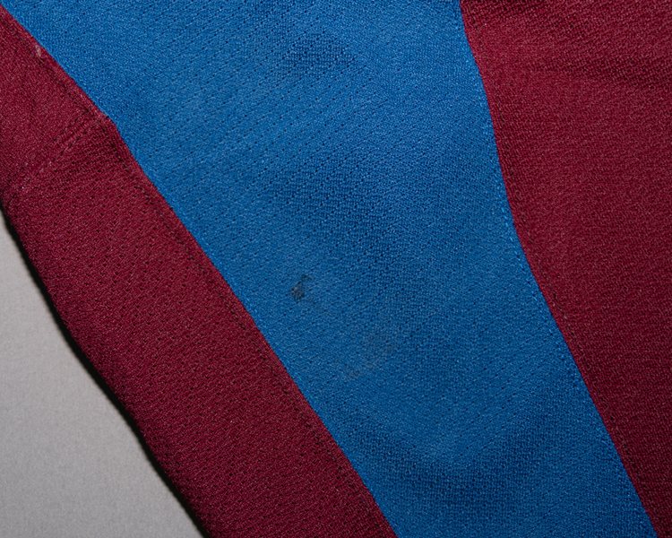 Jeff Finger Colorado Avalanche game worn jersey tagging Jeff Finger Colorado Avalanche game worn jersey tagging