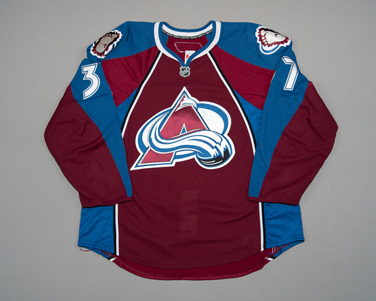 Ryan O'Reilly game worn jersey front Ryan O'Reilly game worn jersey front