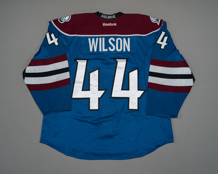 Colorado Avalanche game worn Ryan Wilson jersey