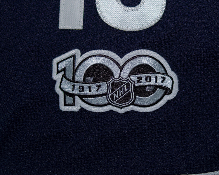 Colorado Avalanche 2016-2017 game worn tagging Colorado Avalanche 2016-2017 game worn tagging
