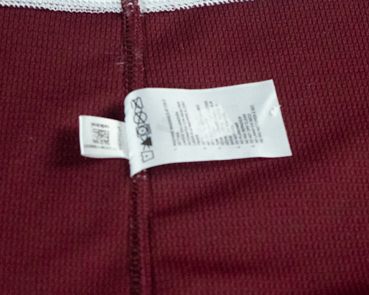 Colorado Avalanche 2019-2020 game worn tagging Colorado Avalanche 2019-2020 game worn tagging